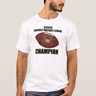T-shirt Magasin 2008 de champion du football d'imaginaire
