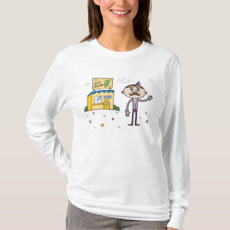 T-shirt Magasin de crème glacée mystérieux - dames Hoody