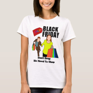 T-shirt Magasin de devis de vendredi noir amusant jusqu'à