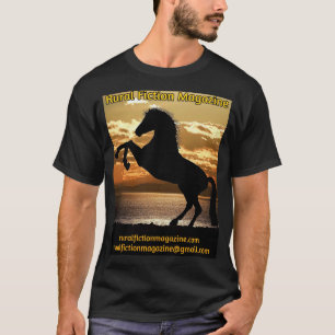 T-shirt Magazine de fiction rurale (cheval d'élevage avec 