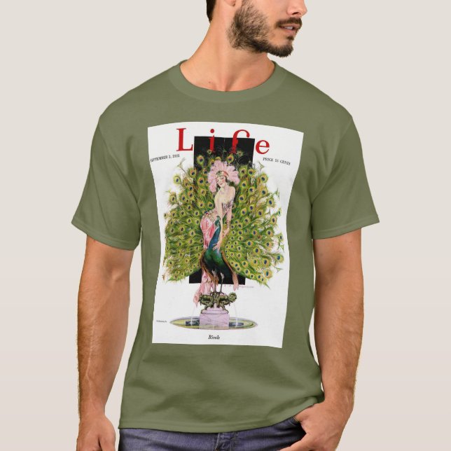 T-SHIRT MAGAZINE DE LA VIE (Devant)