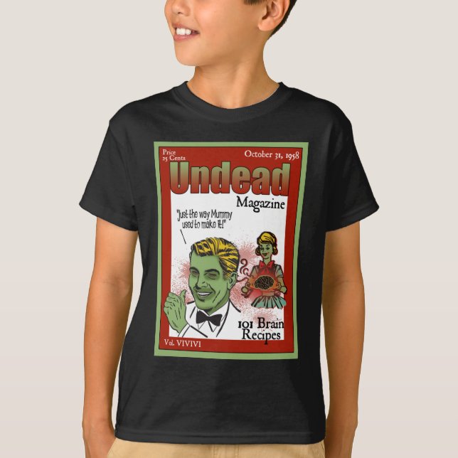 T-shirt Magazine de vampires (Devant)