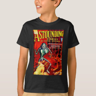 T-shirt Magazine vintage de la science fiction