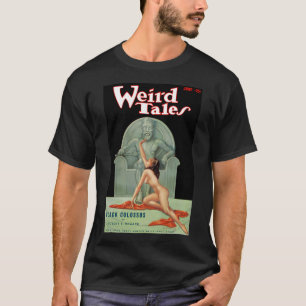 T-shirt Magazine Weird Tales Vintage Rituels Étranges en C