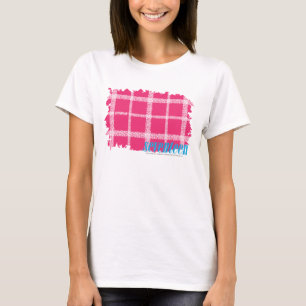 T-shirt Magenta 4 de plaid