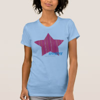 Magenta mince 3 de rayures