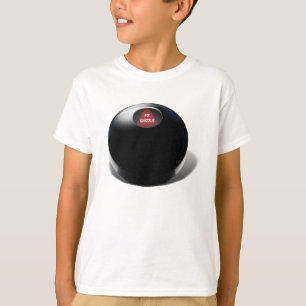 T-shirt Magic 8 Ball dit, "Fo Shizzle"