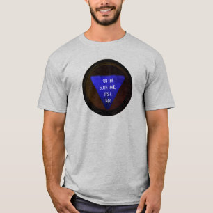 T-shirt Magic 8-ball : "Pour la 50ème fois, c'est un NON !