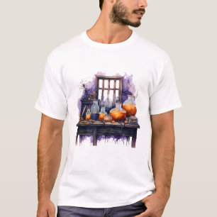 T-shirt Magic Halloween idée cadeau équipement de laborato