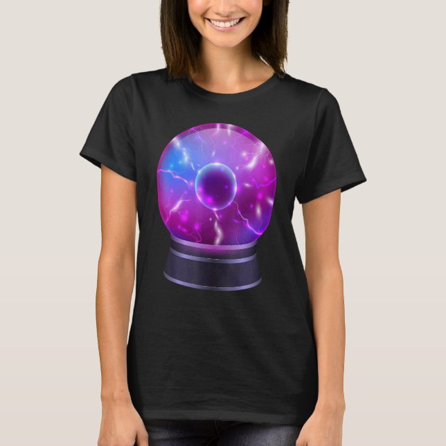 T-shirt Magic Occult Crystal Ball Psychic (Devant)