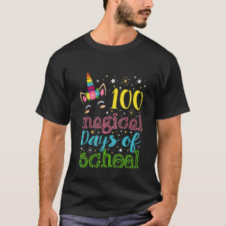 T-shirt Magical Day Teacher or Student happy 100th Day of 