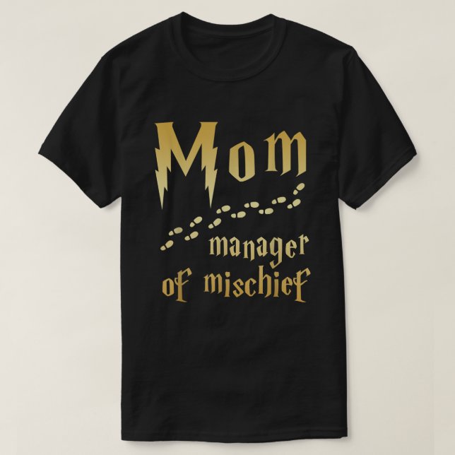 T-shirt Magical Mom, gestionnaire du mal-être (Design devant)