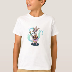T-shirt Magical wolf,