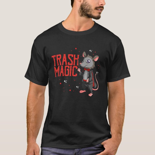 T-shirt Magician Opossum for Magician Possum (Devant)
