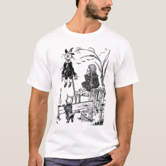 T-shirt Magicien d'Oz Dorothy Toto et l'épouvantail