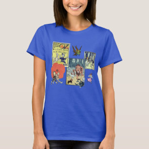 T-shirt Magicien d'Oz vintage, Personnages et Scènes