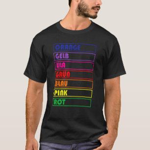 T-shirt Magicien Illusionniste Optique Couleur Arc-en-ciel