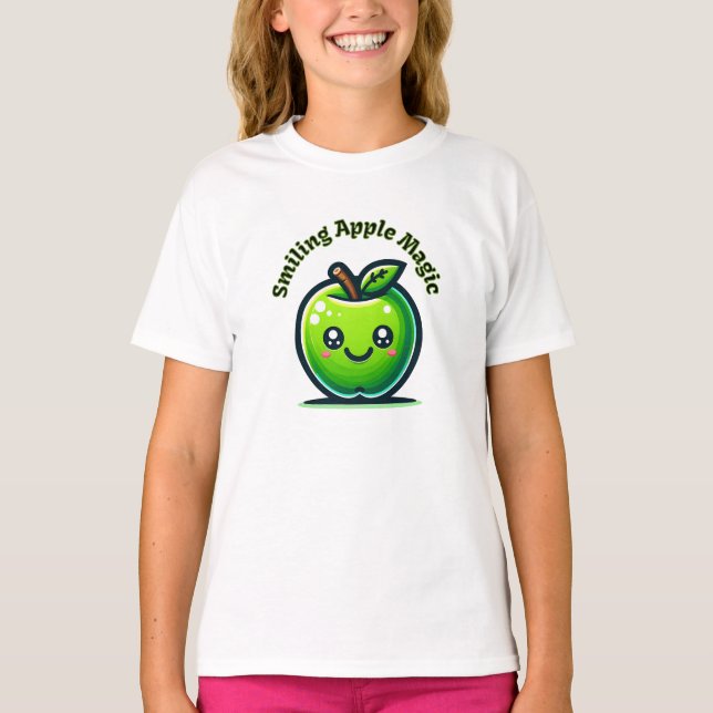 T-shirt Magie Apple souriante (Devant)