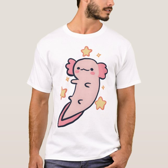 T-shirt Magie Axolotl (Devant)