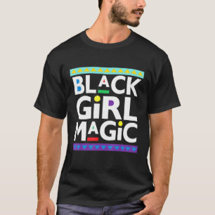 T-shirt Magie de fille noire