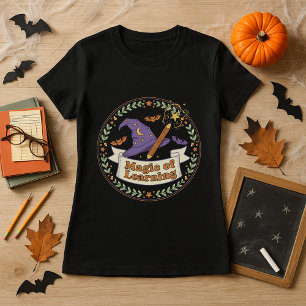 T-shirt Magie de l'enseignant d'apprentissage Halloween Ca