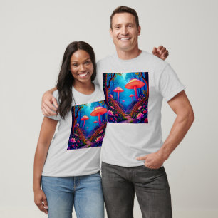 T-shirt Magie des champignons éclatants