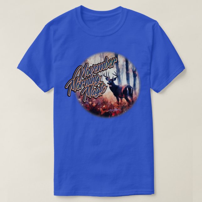 T-shirt Magie du matin de novembre (Design devant)