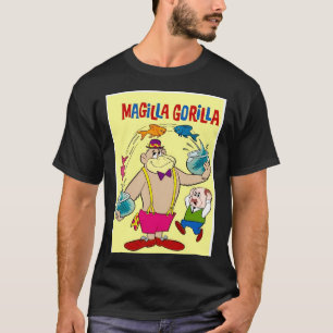 T-shirt MAGILLA GORILLA : Dessin animé vintage abstrait pe