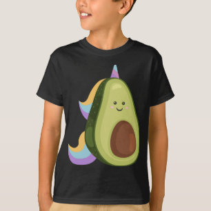 T-shirt Magique Avocado Unicorn Funny Vegan Food