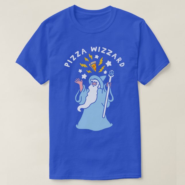 T-shirt Magique Pizza Wizzard (Design devant)