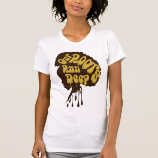 T-shirt magique pour fille noire, Nos racines sont