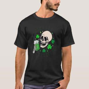 T-shirt Magiquement délicieux St Patrick's Day Skeleton Sk