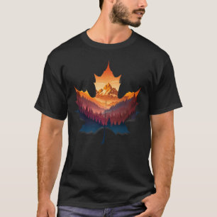 T-shirt Maglietta Profitez du Crisp Air, escursione autunn