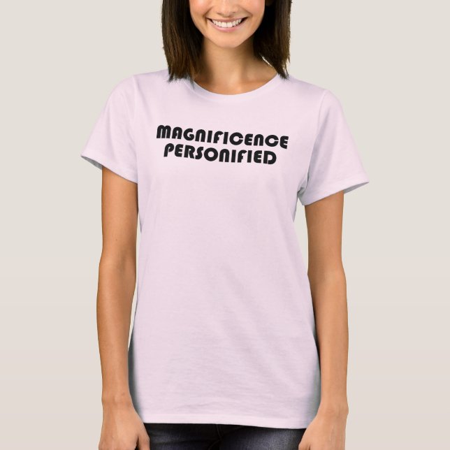 T-shirt Magnificence personnifiée (Devant)