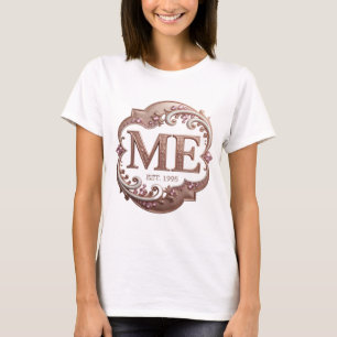 T-shirt Magnifique conception d'art abstrait en or