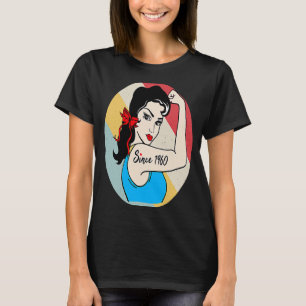 T-shirt Magnifique depuis 1960 63 ans 63e anniversaire