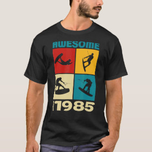 T-shirt Magnifique depuis 1985 Wakeboard lifestyle 1