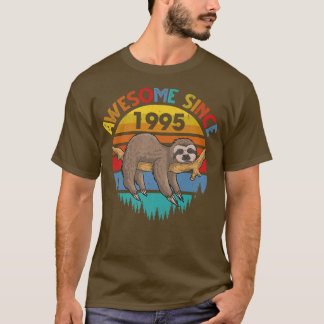 T-shirt Magnifique Depuis 1995 Anniversaire 27 Anniversair