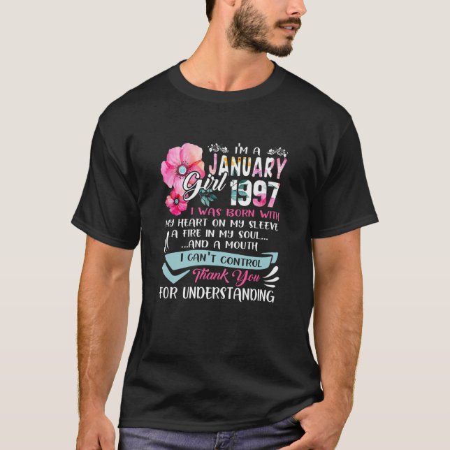 T-shirt Magnifique Depuis 1997 25E Anniversaire Je suis A  (Devant)
