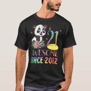 T-shirt Magnifique depuis 2001 21e anniversaire 21 ans Pan
