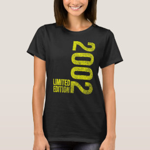 T-shirt Magnifique depuis 2002 20e anniversaire