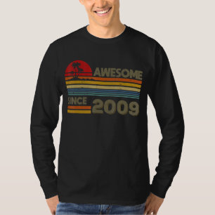 T-shirt Magnifique depuis 2009 13e anniversaire 13 ans Bir