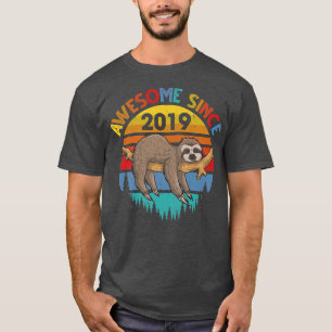 T-shirt Magnifique depuis 2019 Anniversaire 3 Anniversaire