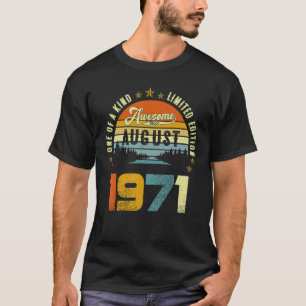 T-shirt Magnifique Depuis Août 1971 L'Un Des Types 2