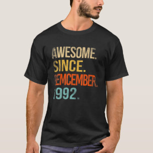 T-shirt Magnifique Depuis Décembre 1992 29E Anniversaire 2