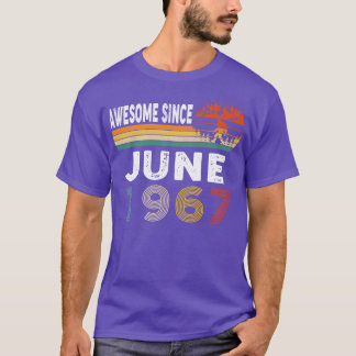 T-shirt Magnifique Depuis Juin 1967