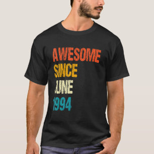 T-shirt Magnifique depuis juin 1994 28e anniversaire 28 an