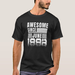 T-shirt Magnifique depuis juin 1998 24e anniversaire