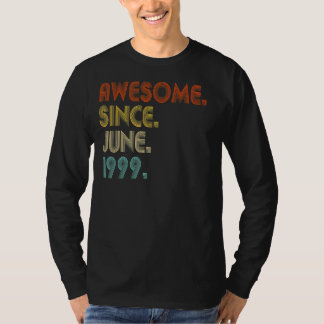 T-shirt Magnifique depuis juin 1999 Vintage 23ème annivers