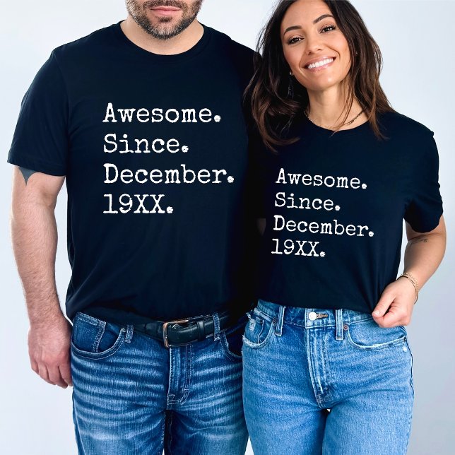 T-shirt Magnifique depuis l'année personnalisée Anniversai (Créateur téléchargé)